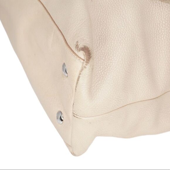 Coach Penelope B1282-F19264 Tan and Ivory Pebbled Leather Bag - Picture 9 of 11